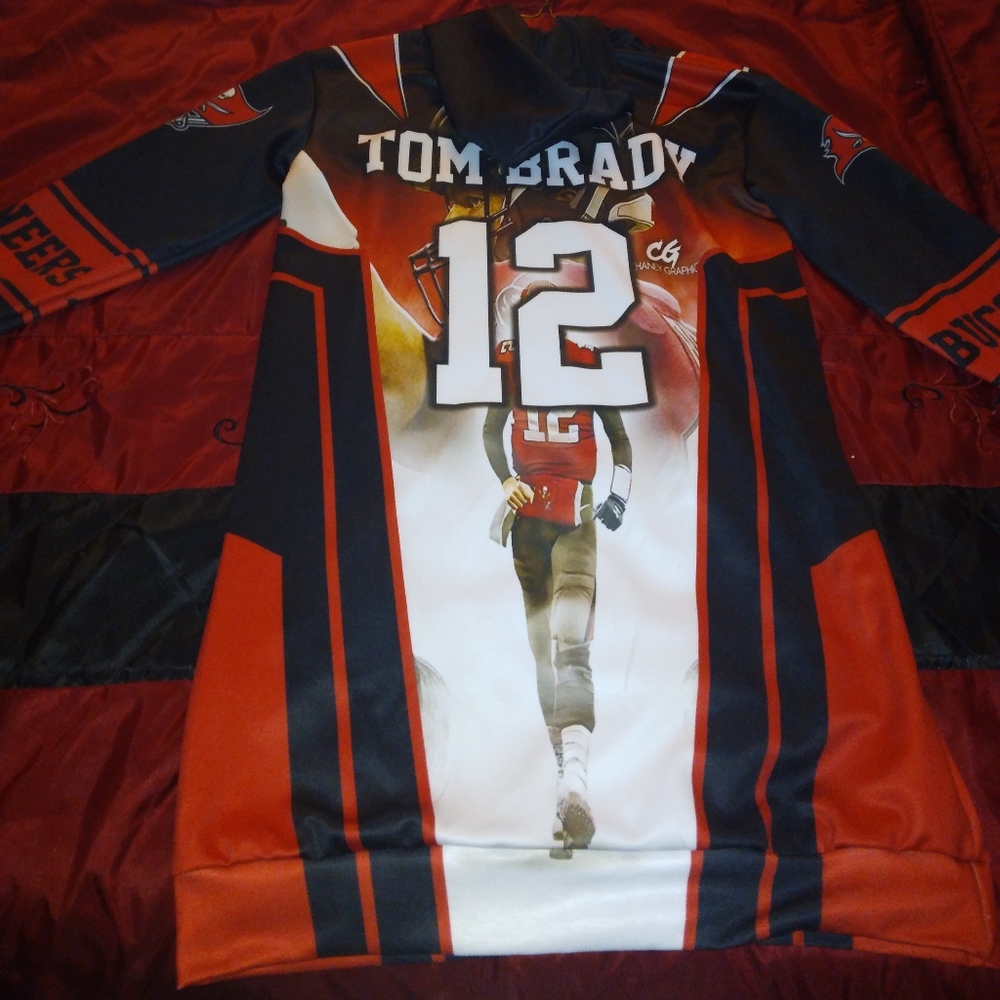 Tom Brady hoodie knee high dress